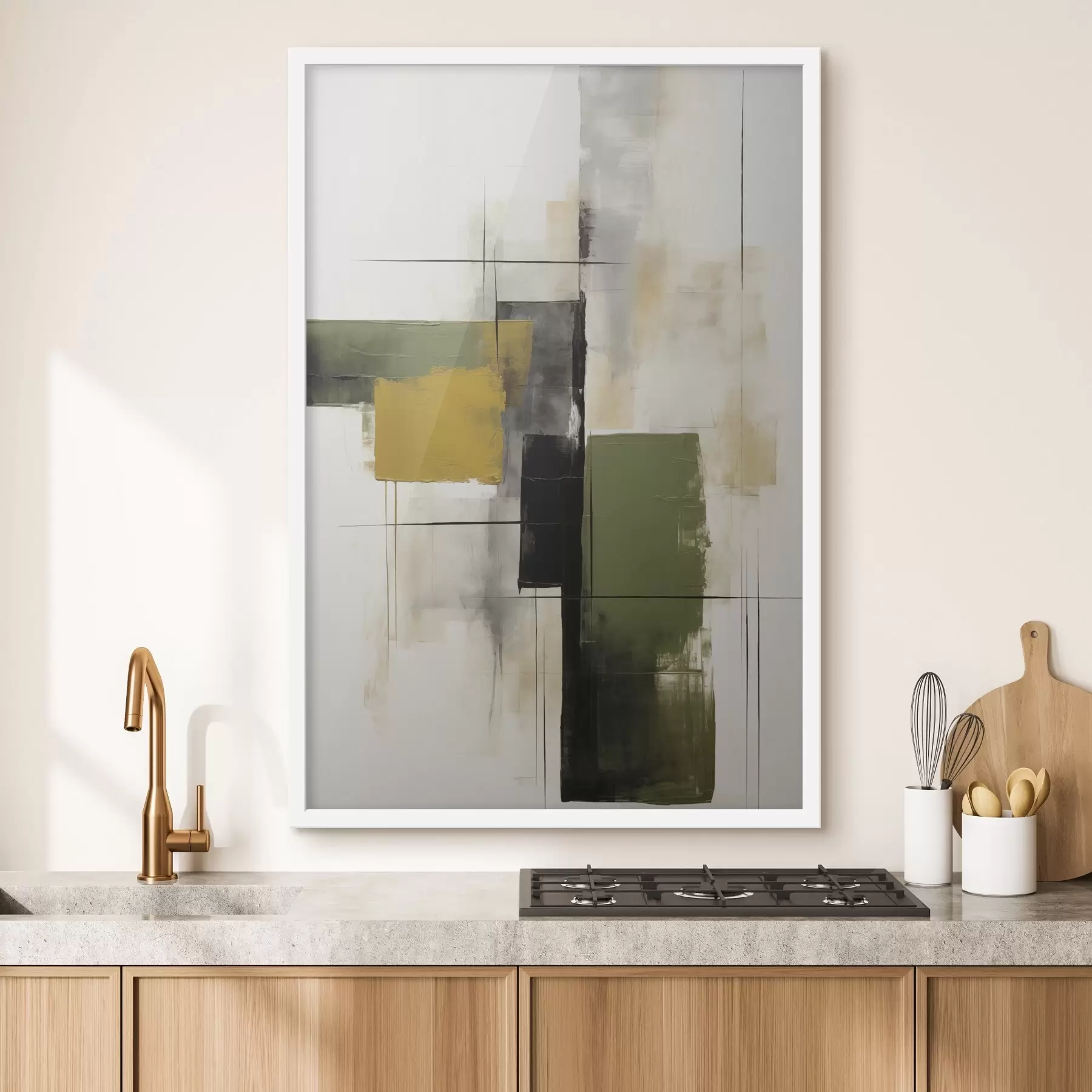 murales de pared Composición geométrica abstracta f47813