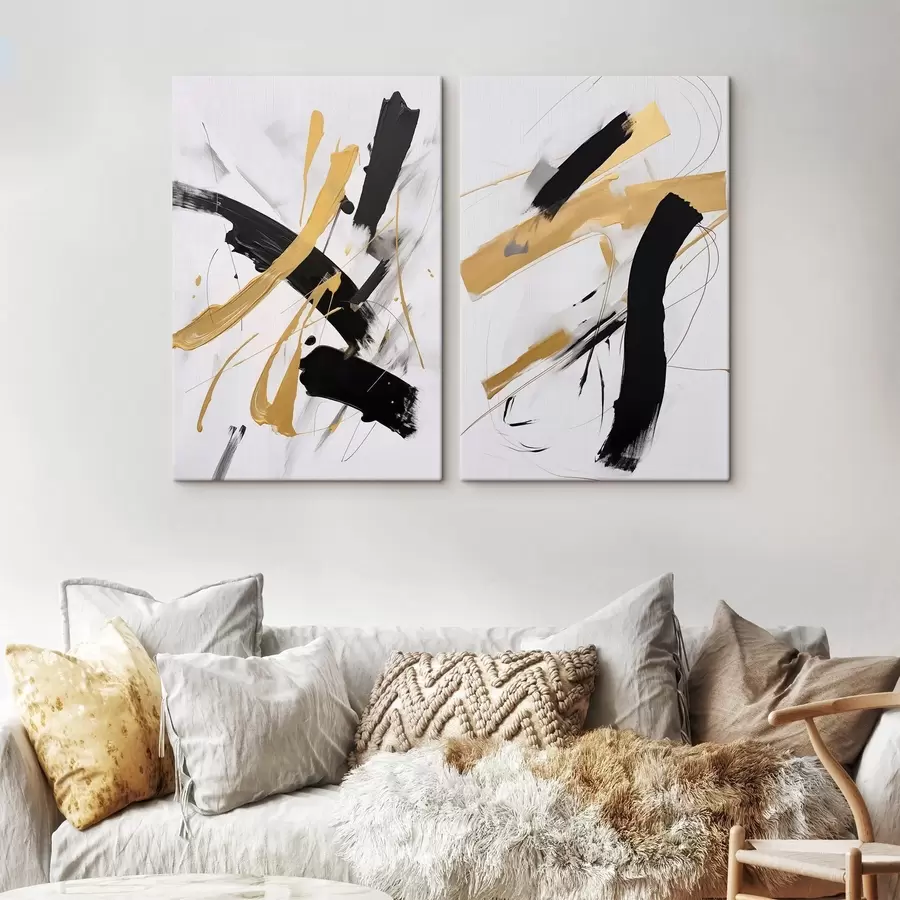 murales de pared Abstracción caótica m30008