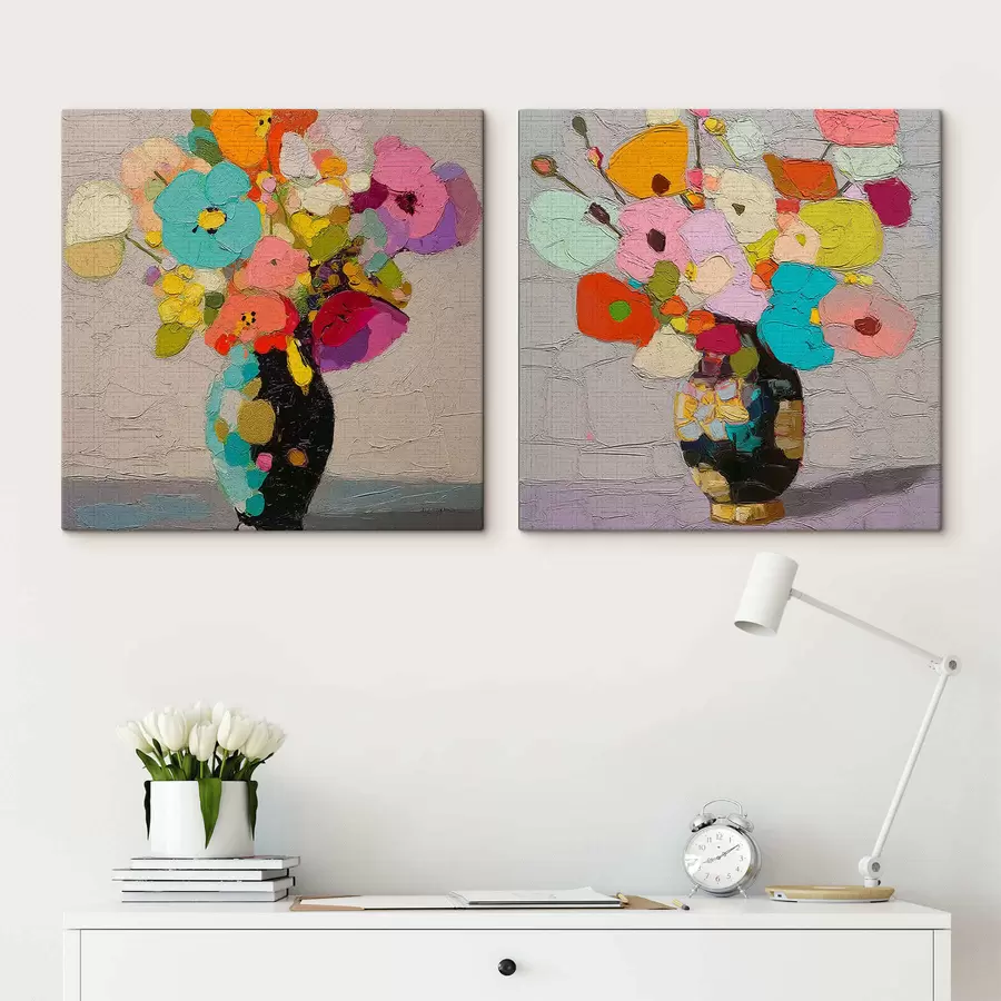 murales de pared Naturaleza muerta floral m30016