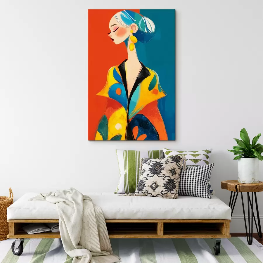 murales de pared Retrato femenino s47831