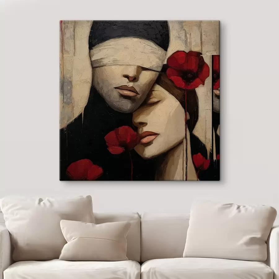 murales de pared Hombre y mujer s47833