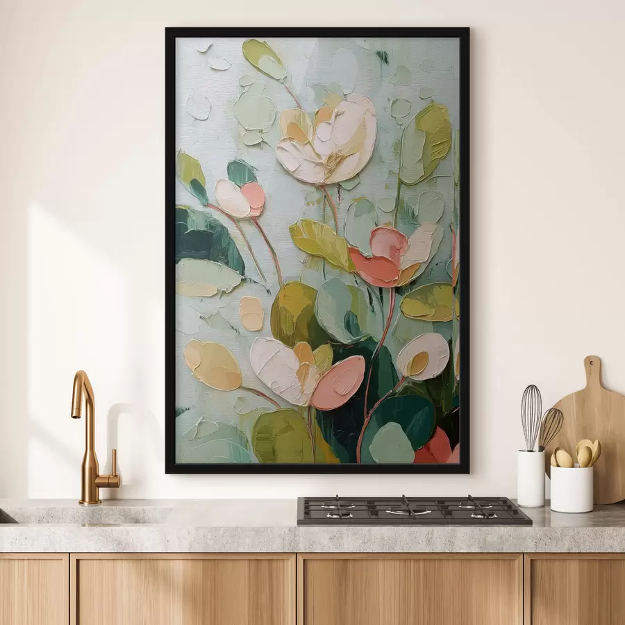 murales de pared Motivo floral f47828