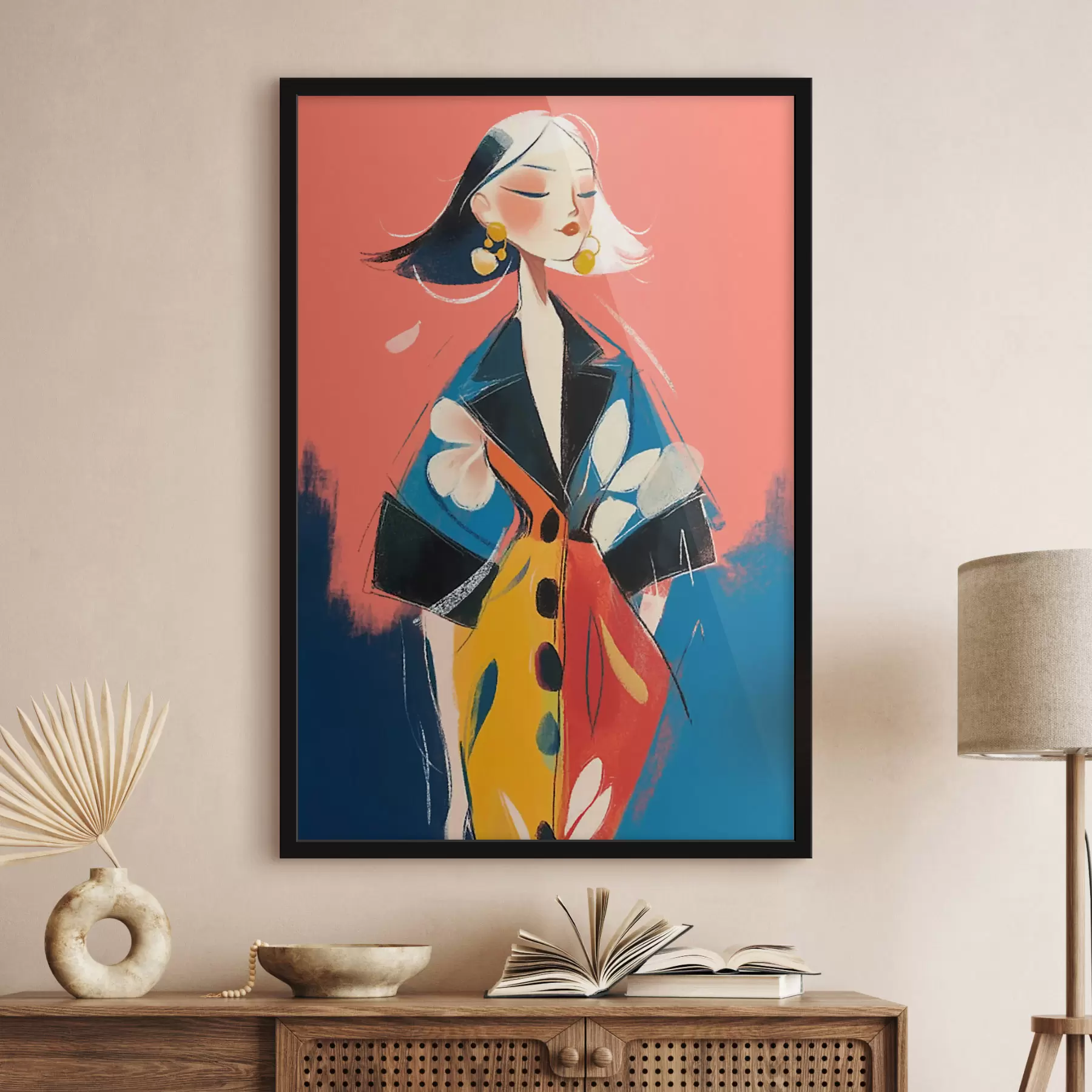 murales de pared Retrato de niña f47830