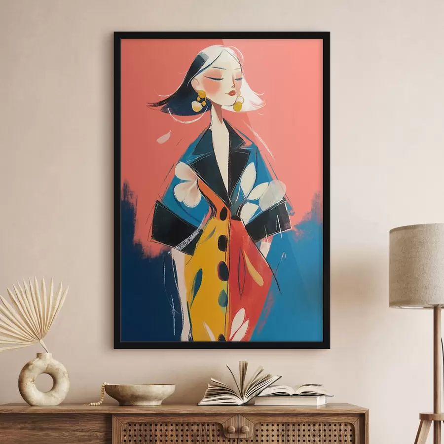 murales de pared Retrato de niña f47830