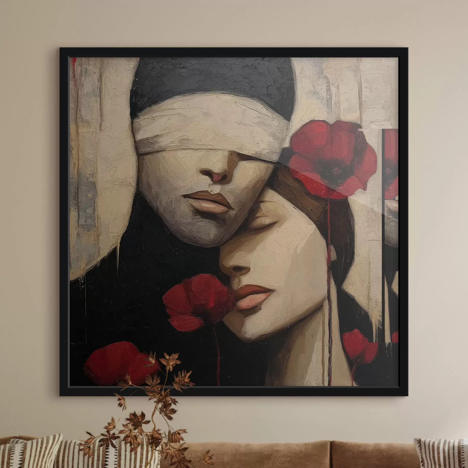 murales de pared Hombre y mujer f47833