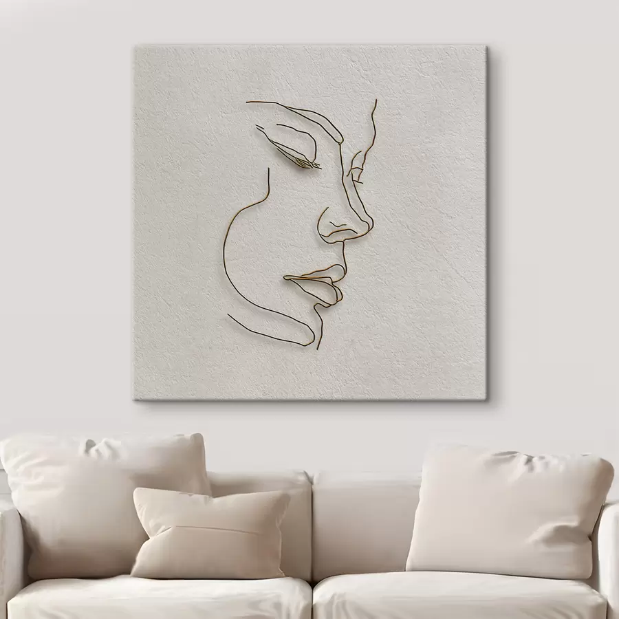 murales de pared Hermosos patrones, escultura de imitación s47847