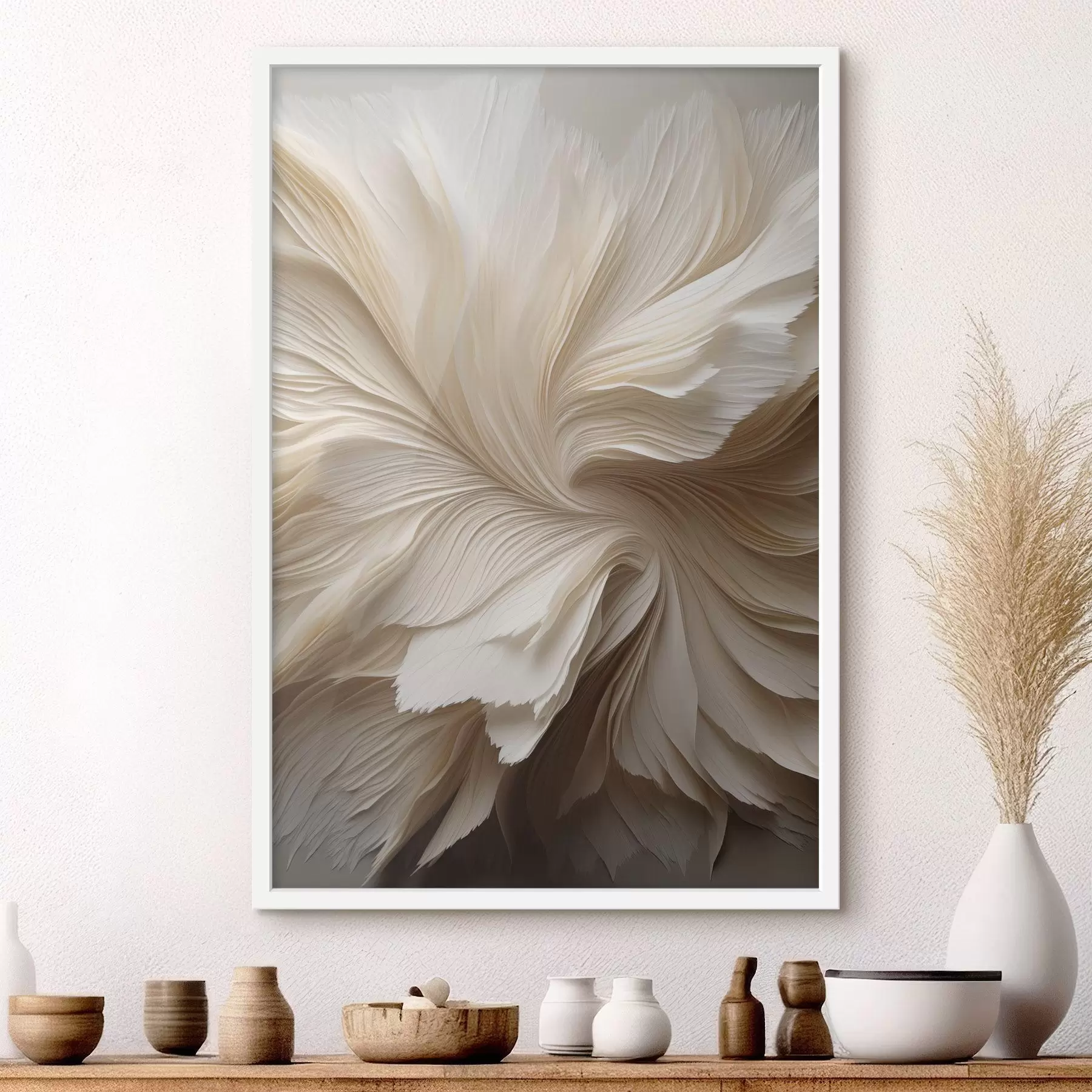 murales de pared Abstracción delicada f47848