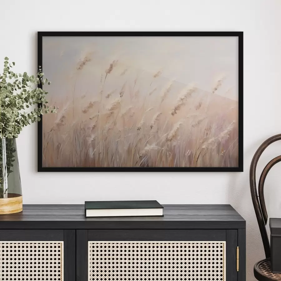 murales de pared Espiguillas, imitación de pintura al óleo f47889