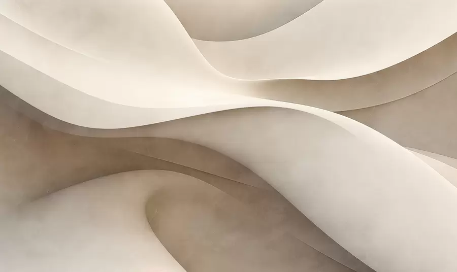 murales de pared Pared abstracta, olas w09694