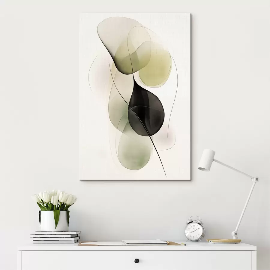 murales de pared Líneas y formas abstractas s47925