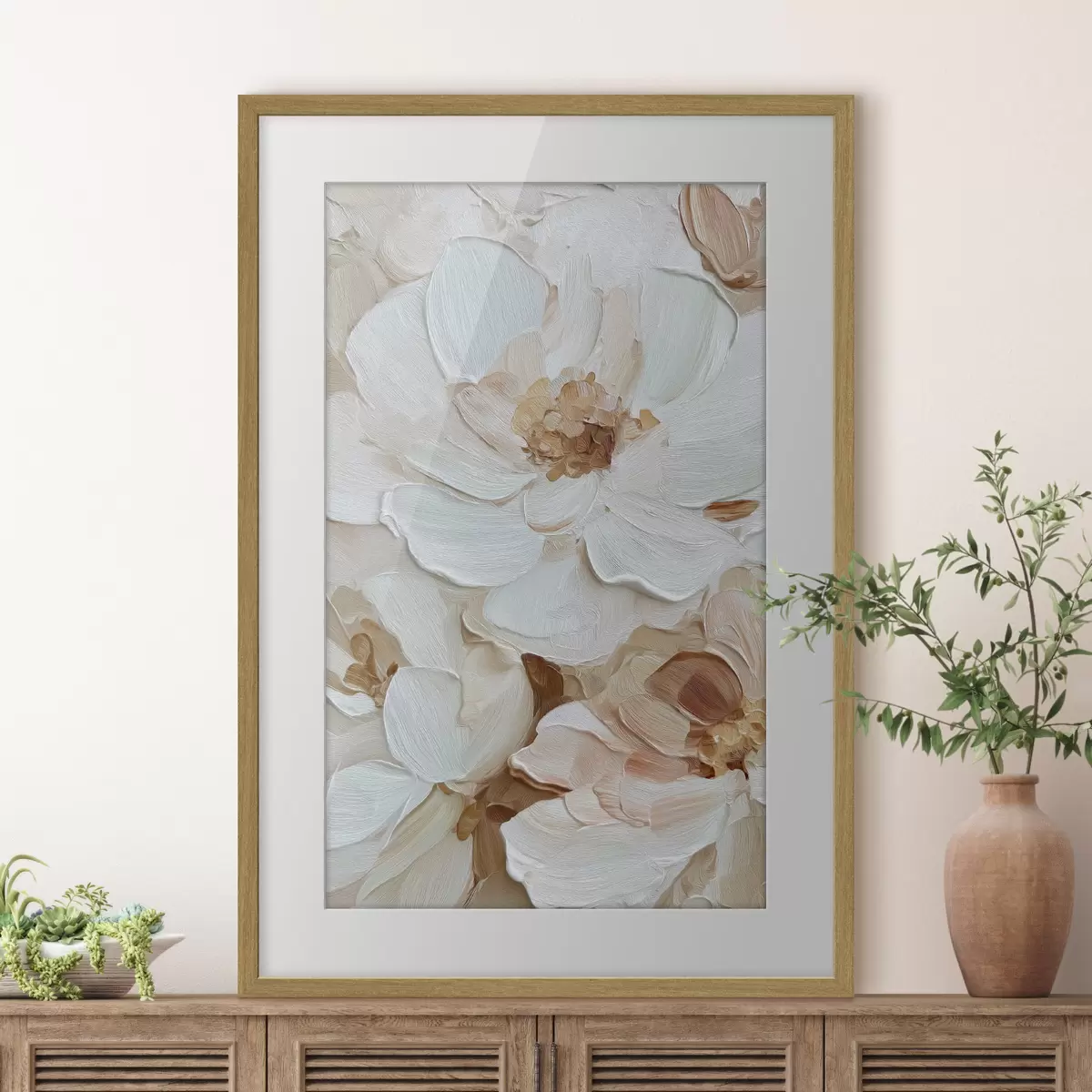 Poster flores abstractas f47910
