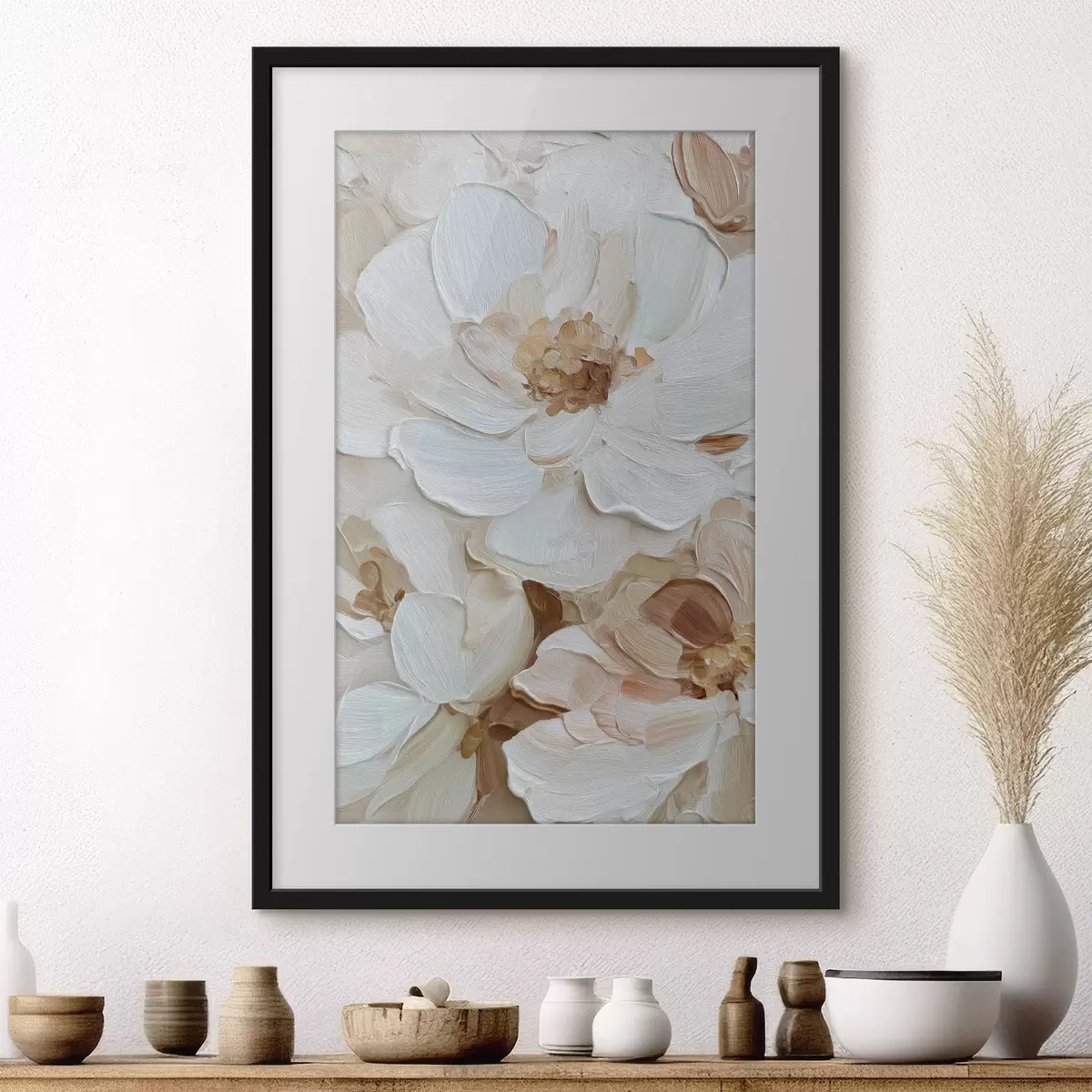 Poster flores abstractas f47910