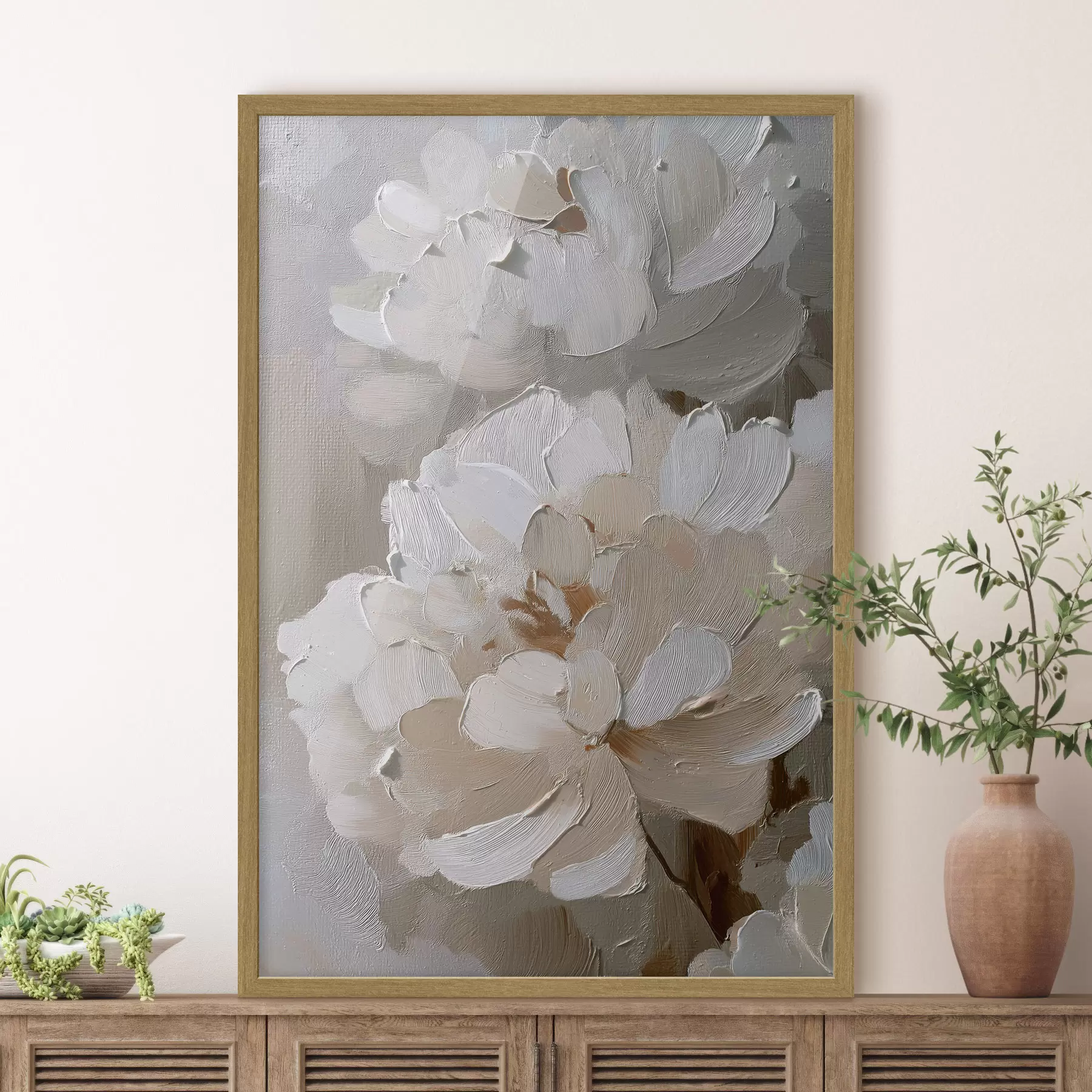 murales de pared flores abstractas f47911