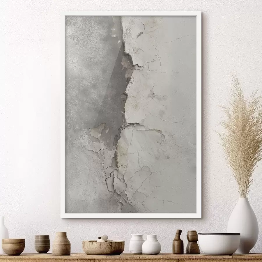 murales de pared Grietas en la pared f47915