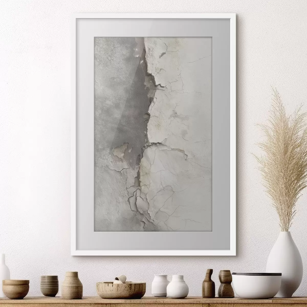 Poster Grietas en la pared f47915