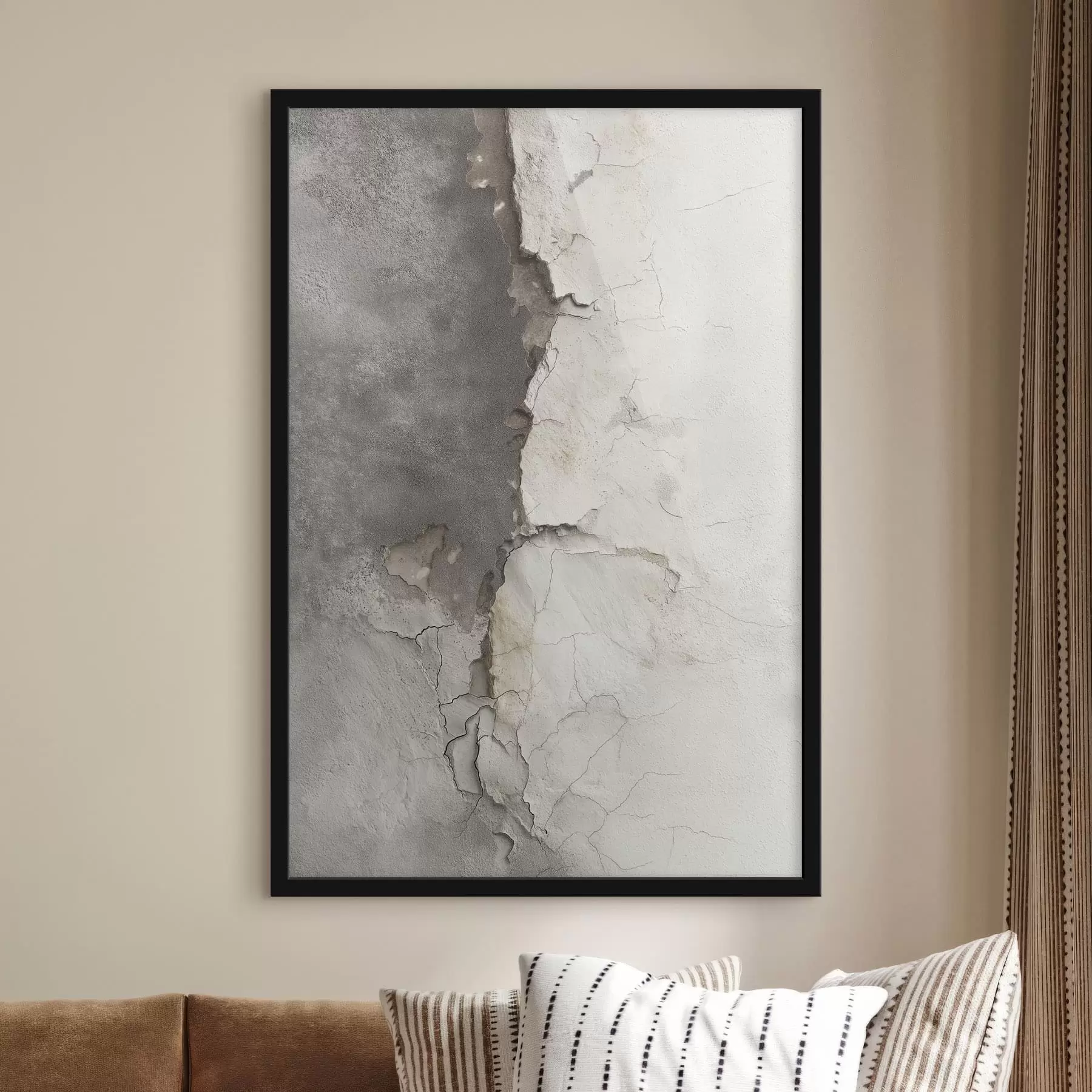 murales de pared Grietas en la pared f47915