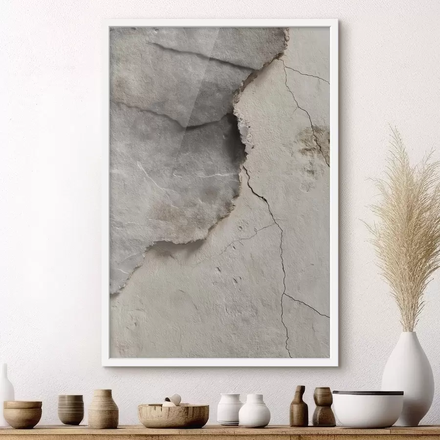 murales de pared Grietas en la pared f47916