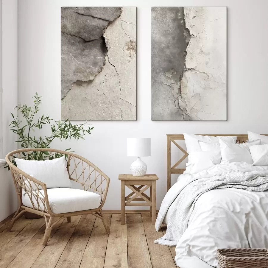 murales de pared Grietas en la pared m30026