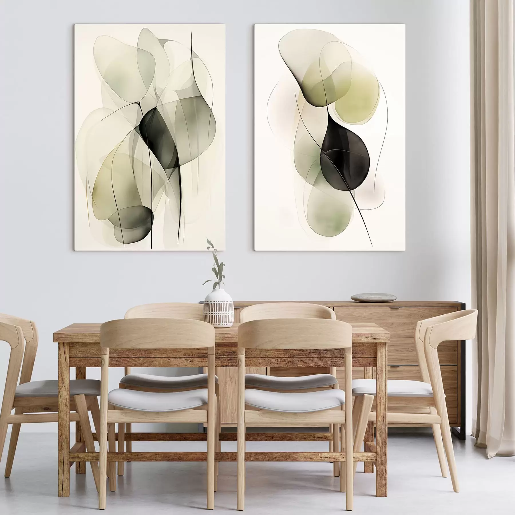 murales de pared Composición abstracta m30027