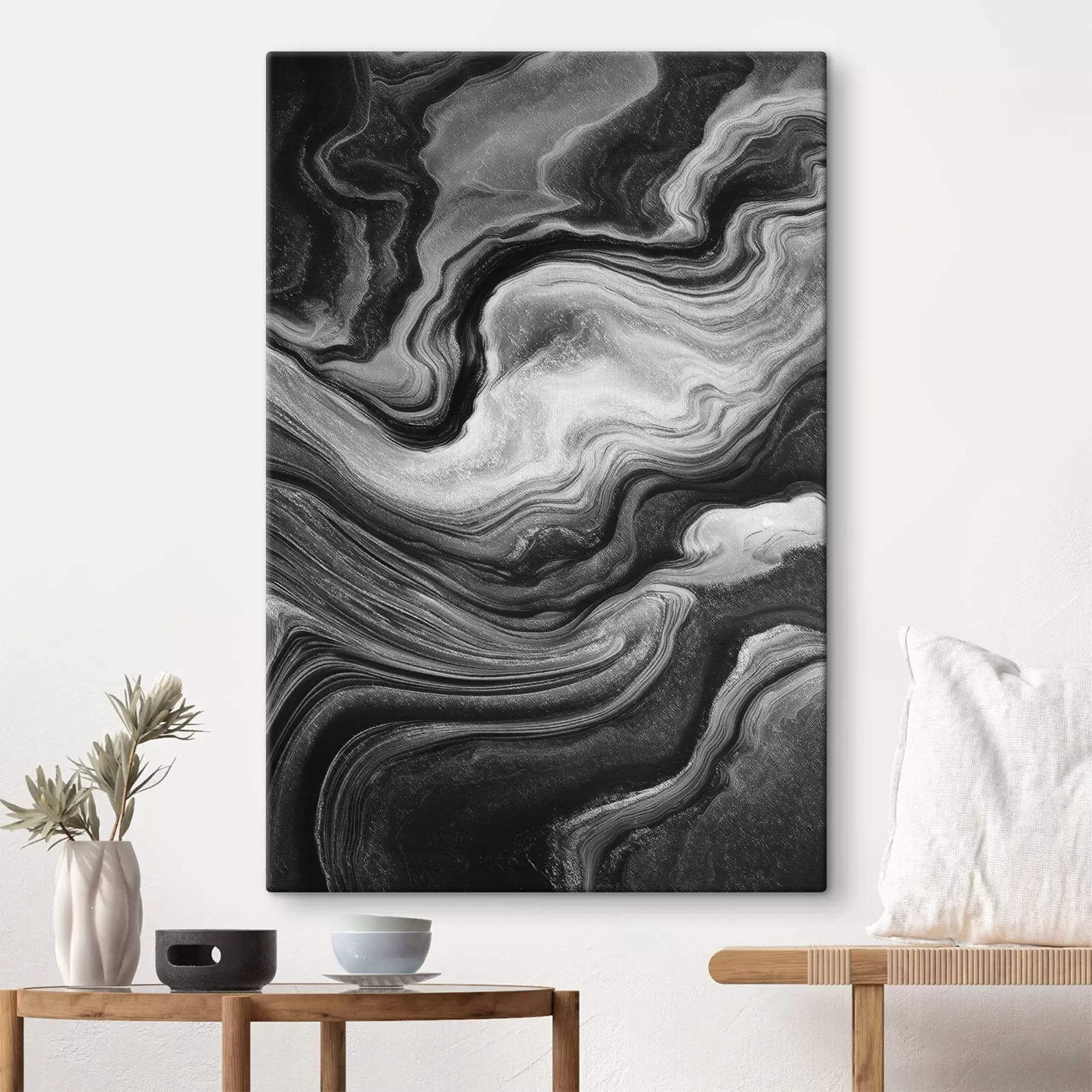 murales de pared Fluido, manchas de pintura s48000