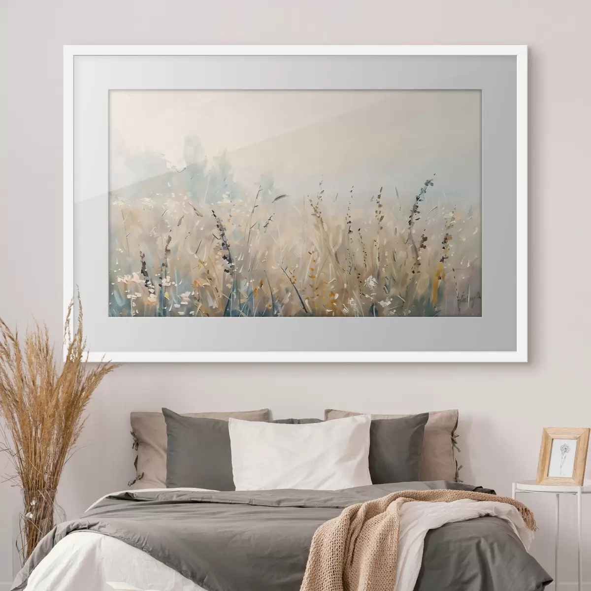Poster Plantas de campo, imitación de pintura al óleo f48004