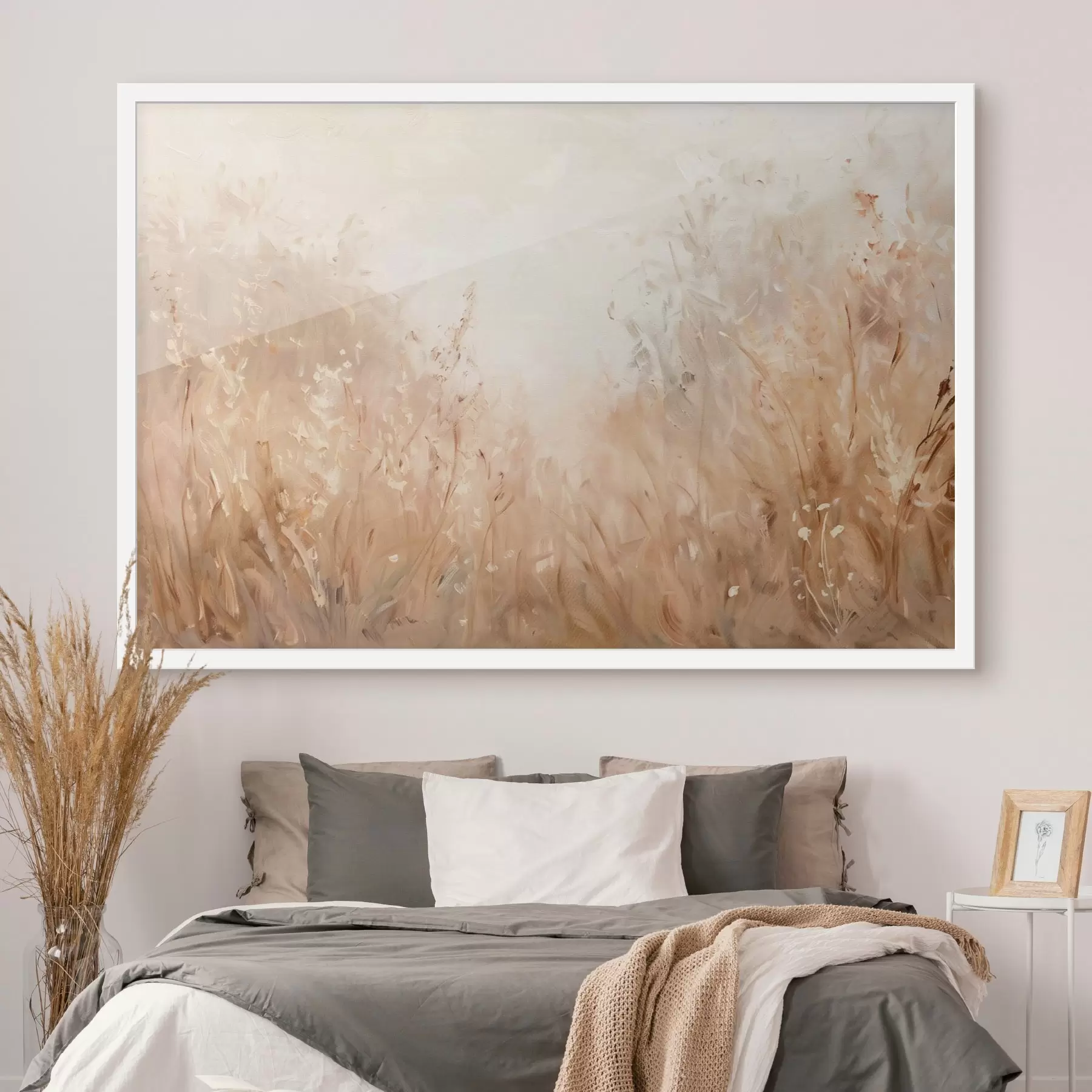 murales de pared Variedad de plantas de campo, imitación de pintura al óleo. f48005