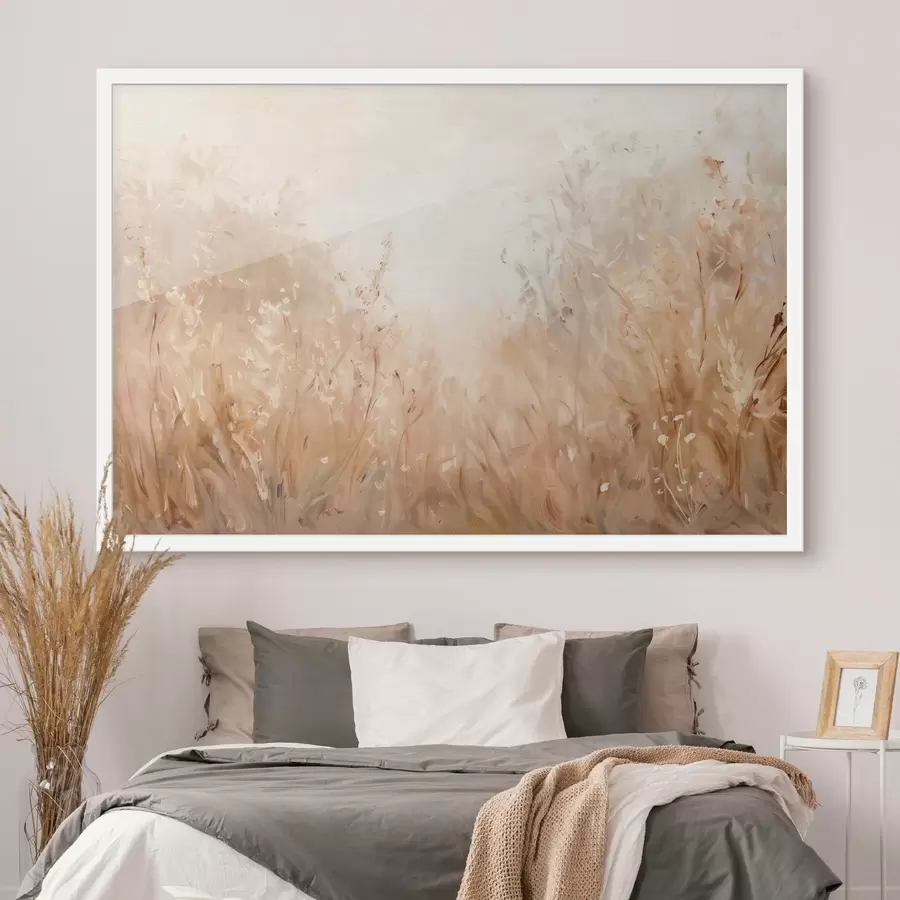 murales de pared Variedad de plantas de campo, imitación de pintura al óleo. f48005