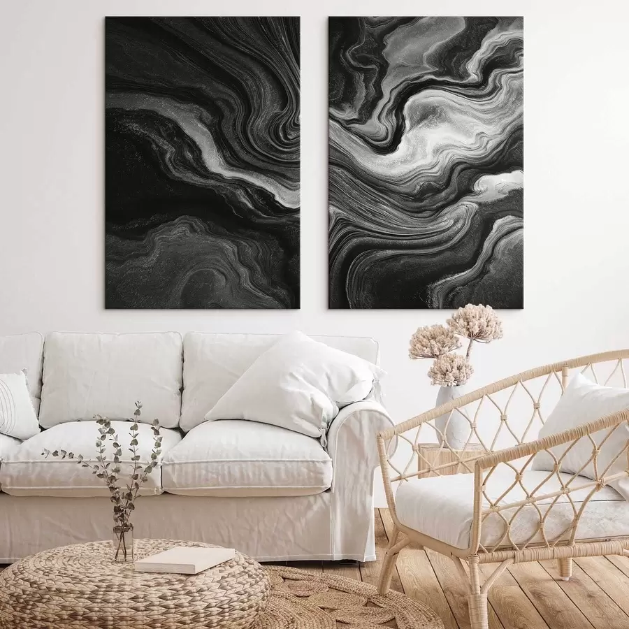 murales de pared Manchas abstractas, fluidas. m30045