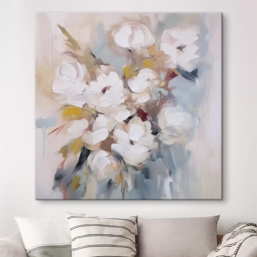 murales de pared flores abstractas s48046