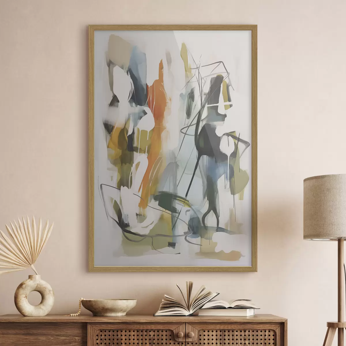 Poster Abstracción moderna f48043