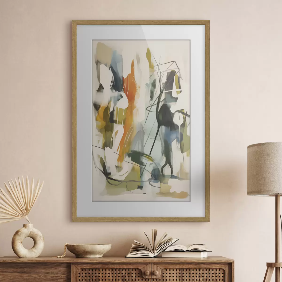 Poster Abstracción moderna f48043