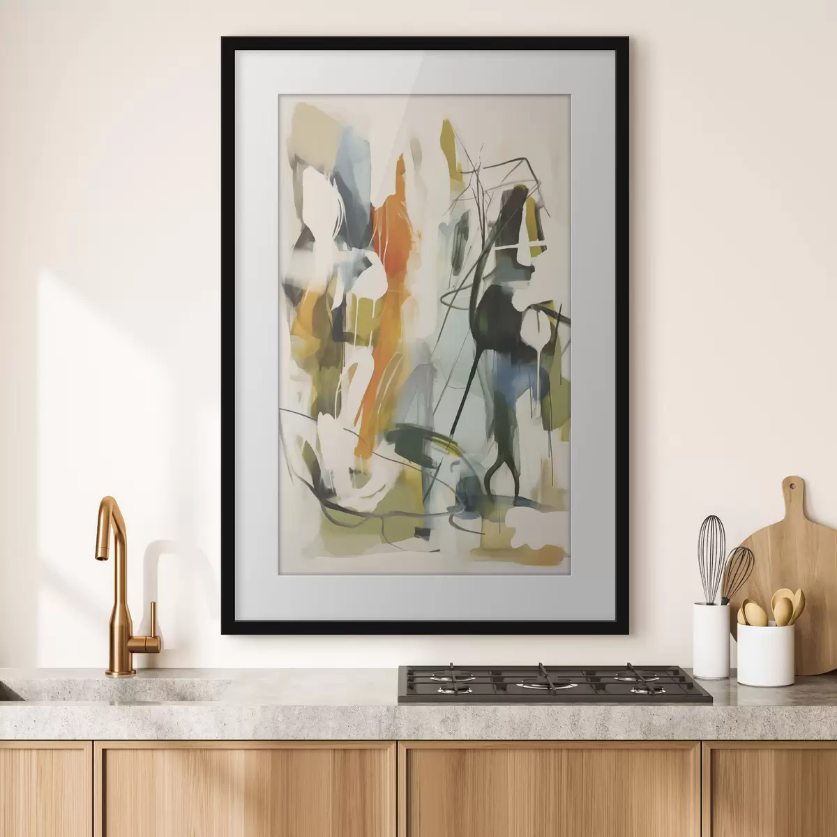 Poster Abstracción moderna f48043