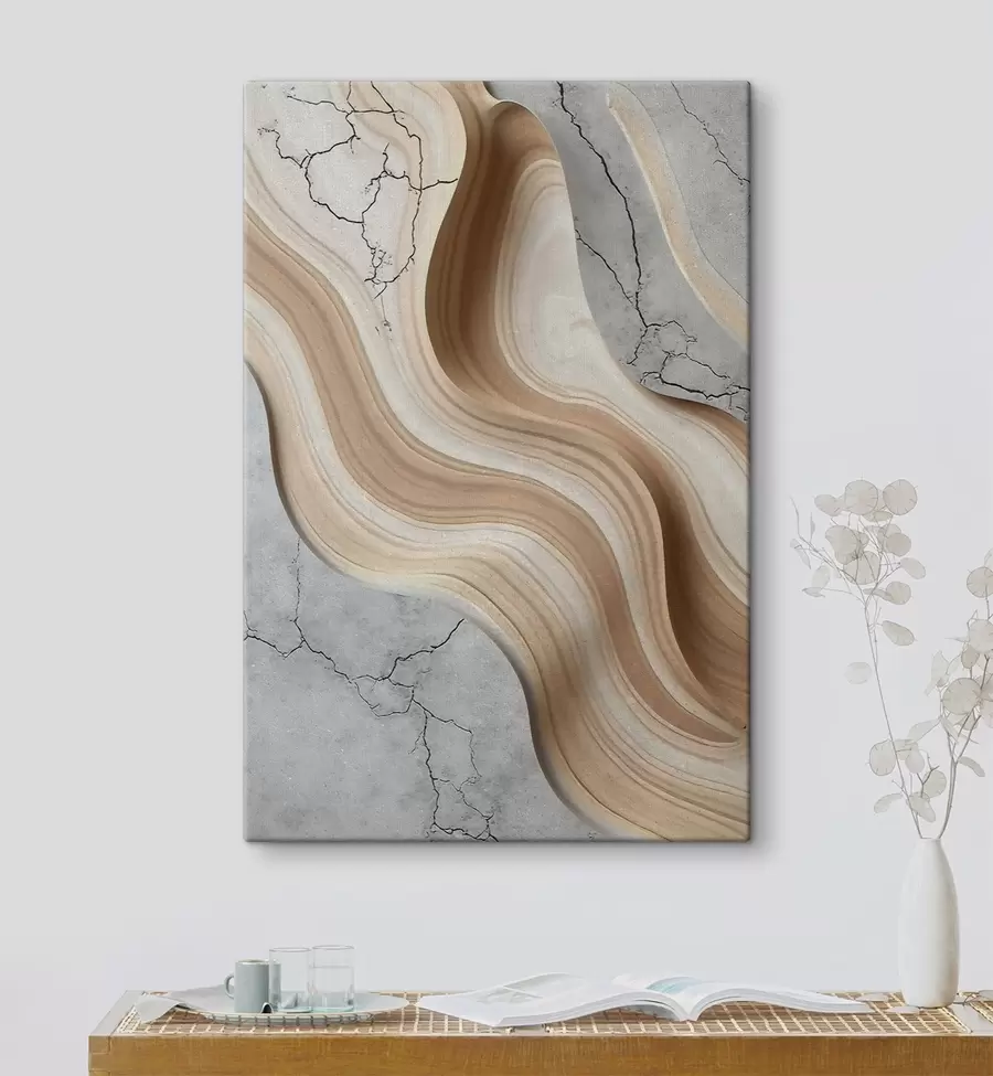 murales de pared Madera y hormigón ligero, imitación s48104