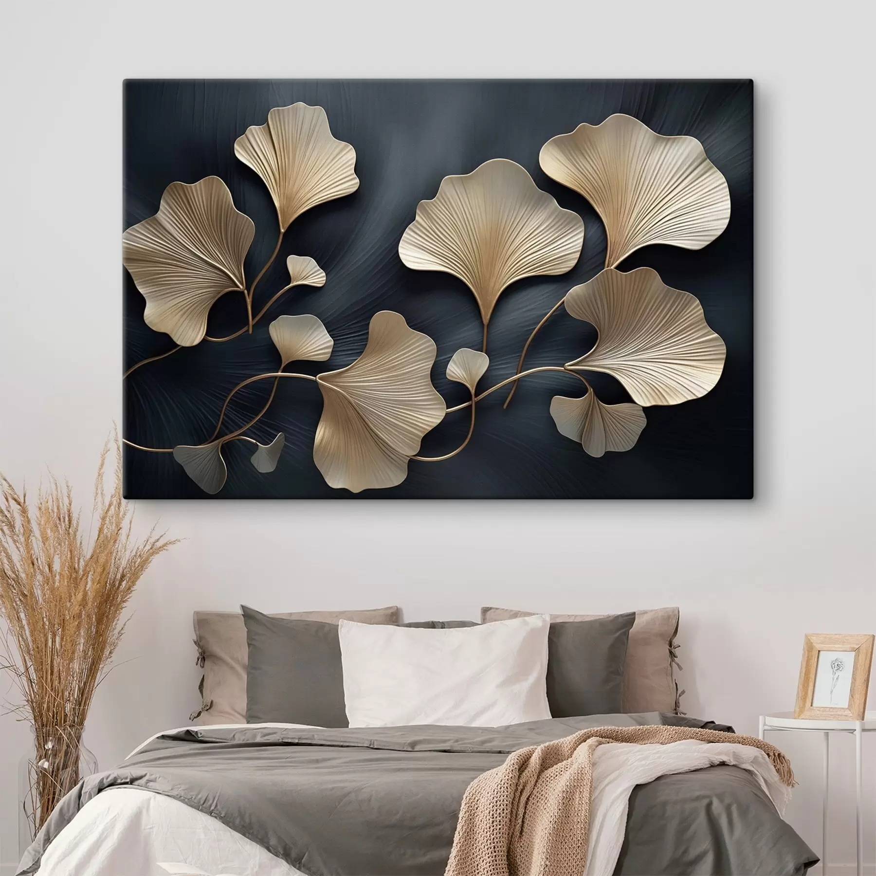 murales de pared Hojas de ginkgo s48109