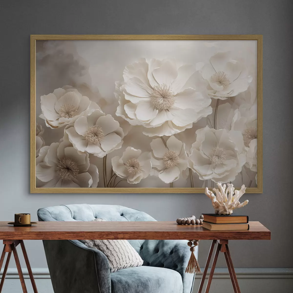 Poster Flores grandes f48111