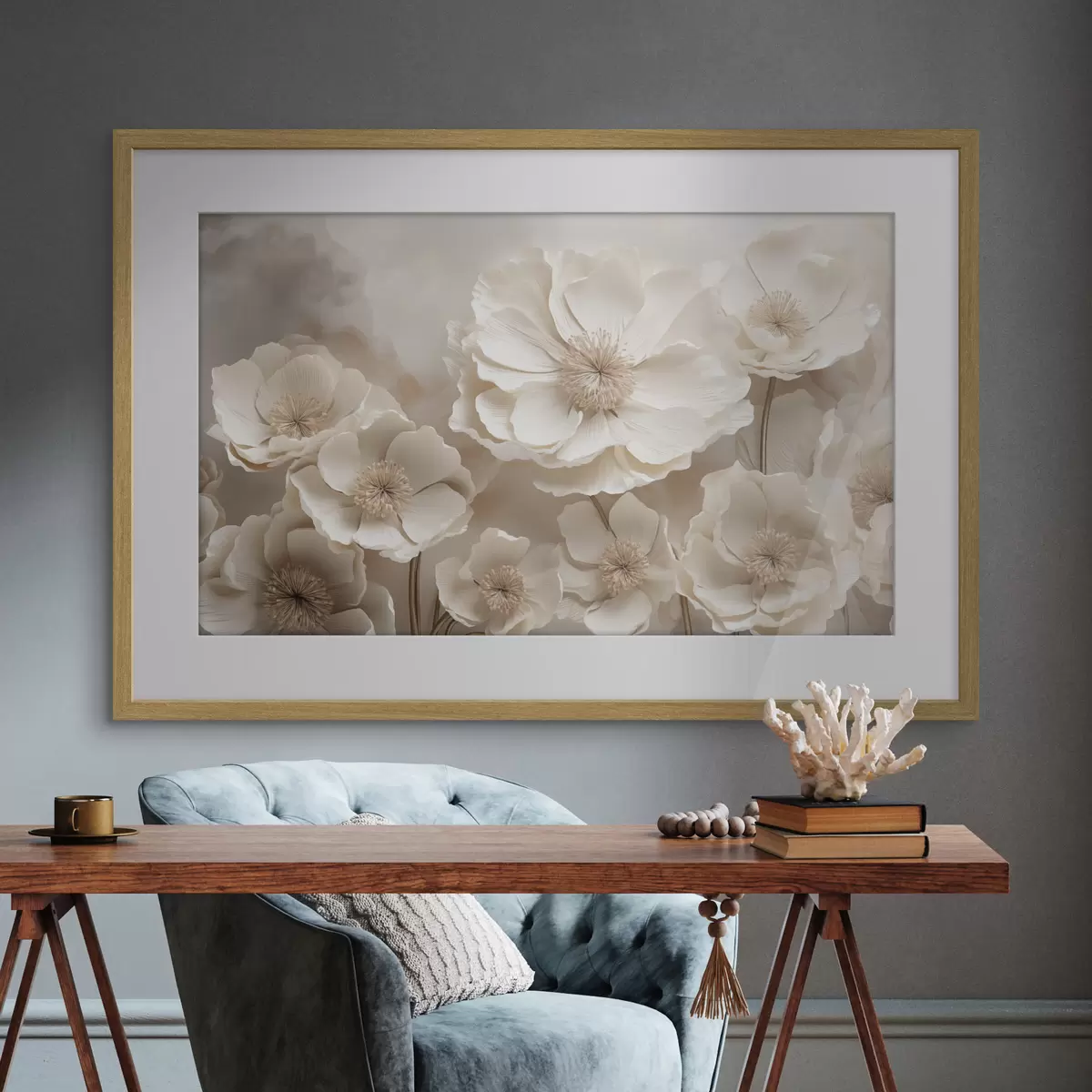 Poster Flores grandes f48111