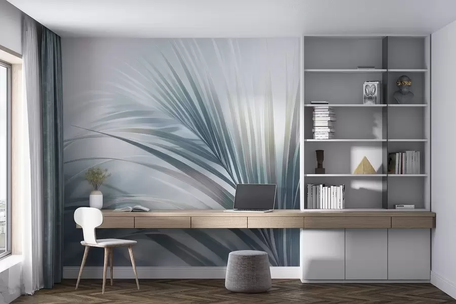 murales de pared Hojas grandes w05253