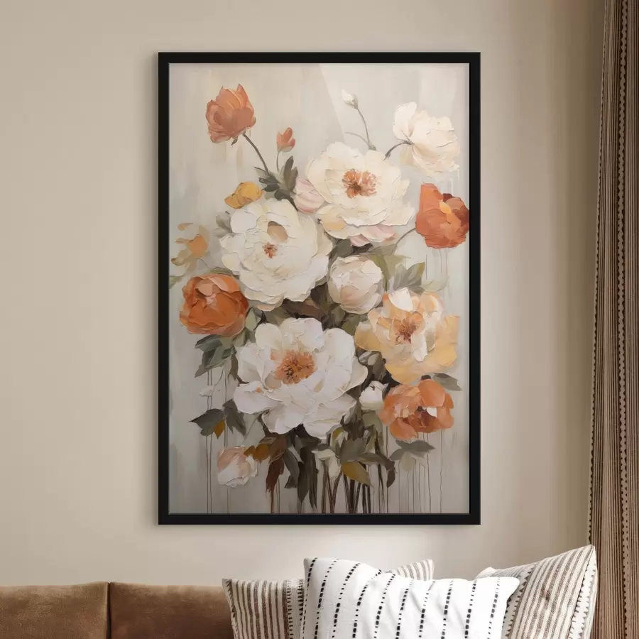 murales de pared Ramo de flores f48135