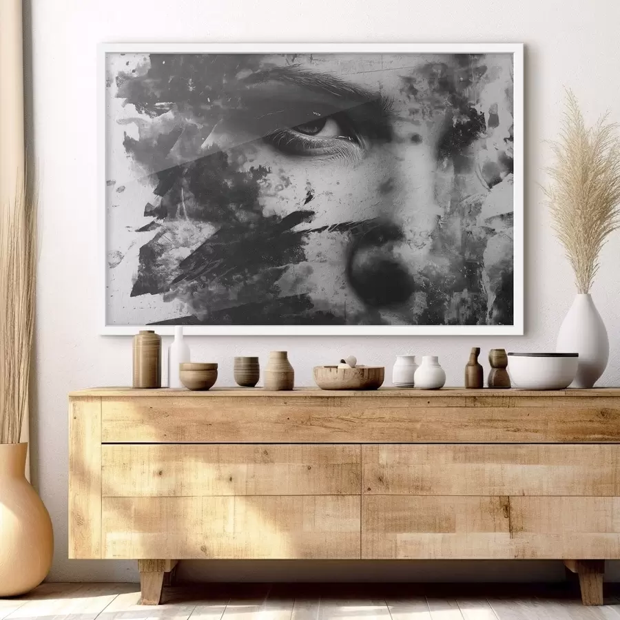 murales de pared Retrato abstracto f48136