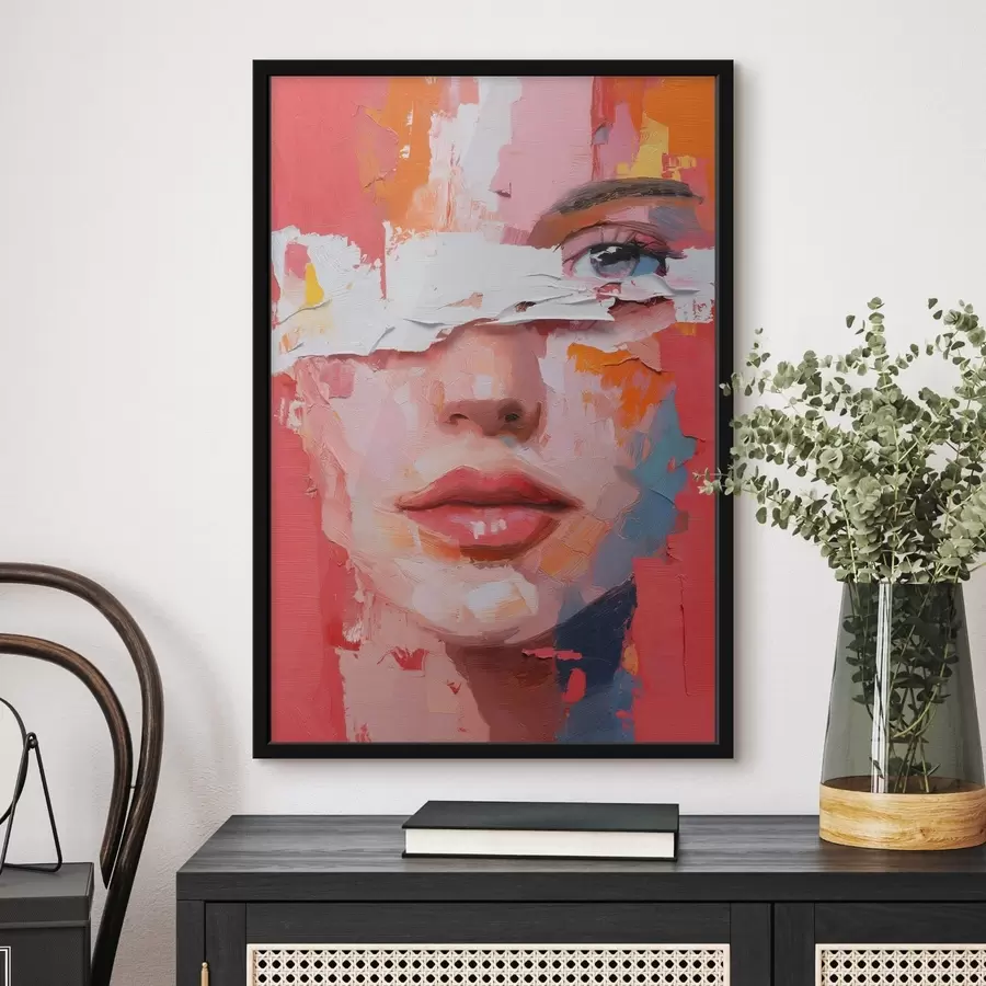 murales de pared Retrato abstracto f48142