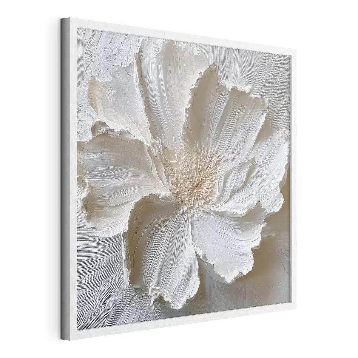Poster Amapola blanca f48064