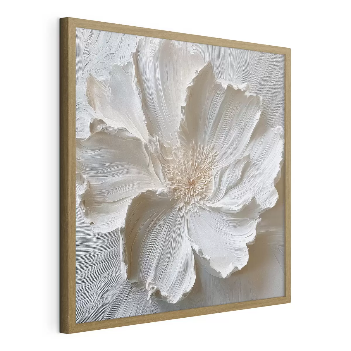 Poster Amapola blanca f48064