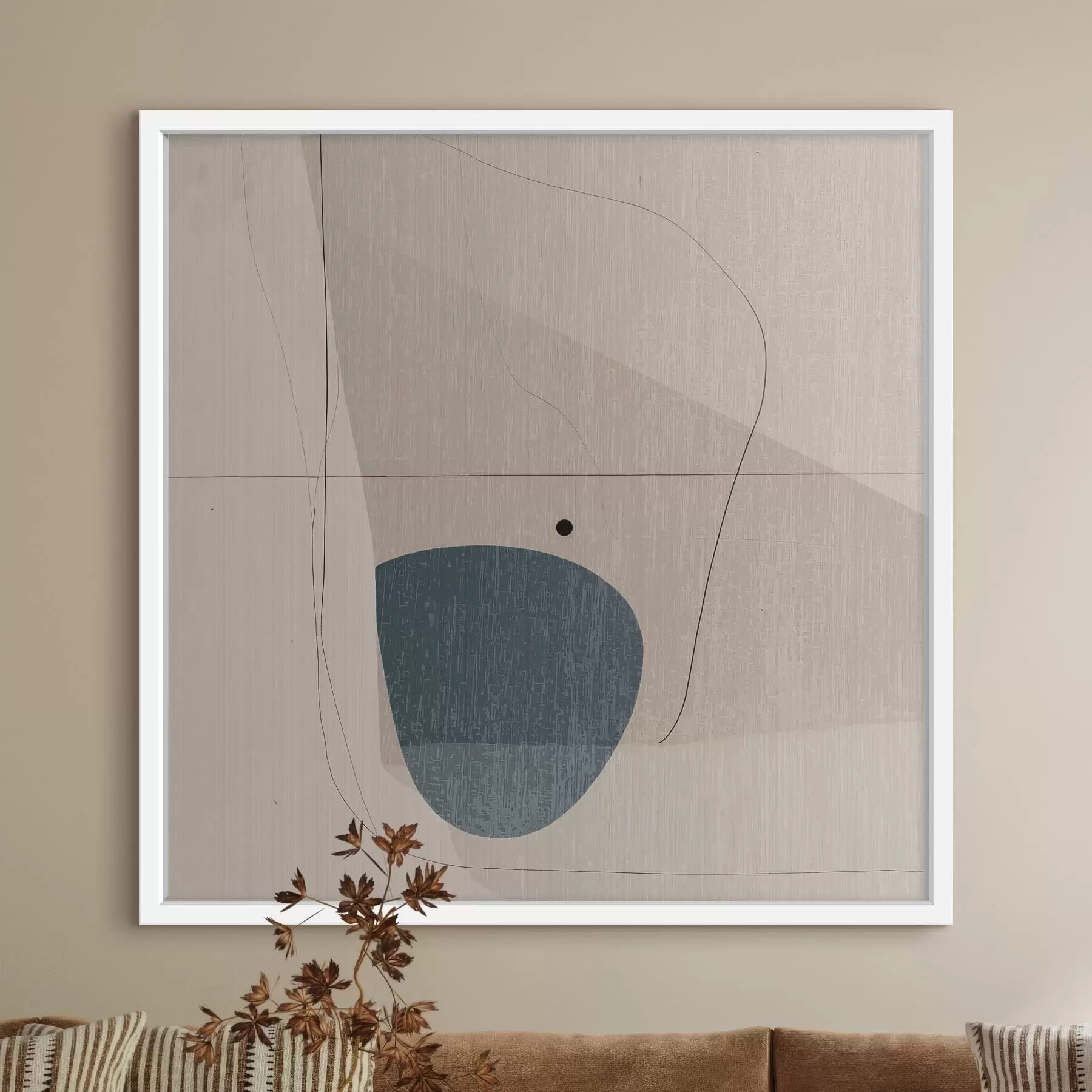 murales de pared Composición abstracta minimalista f48066