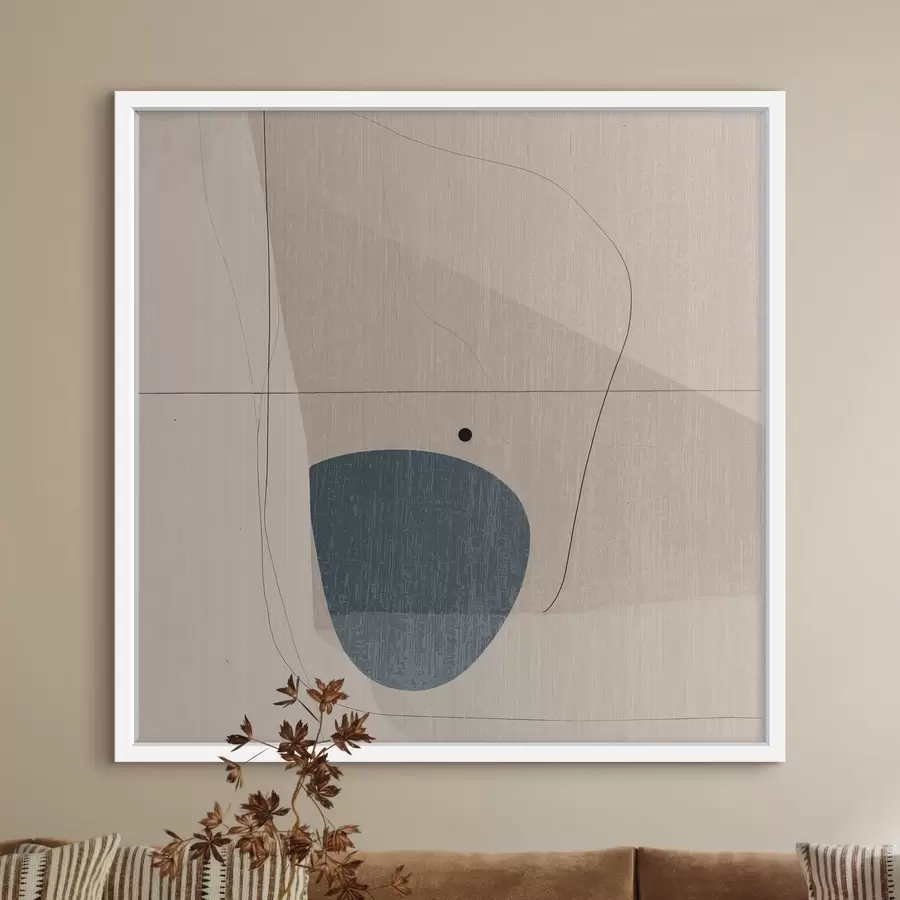 murales de pared Composición abstracta minimalista f48066