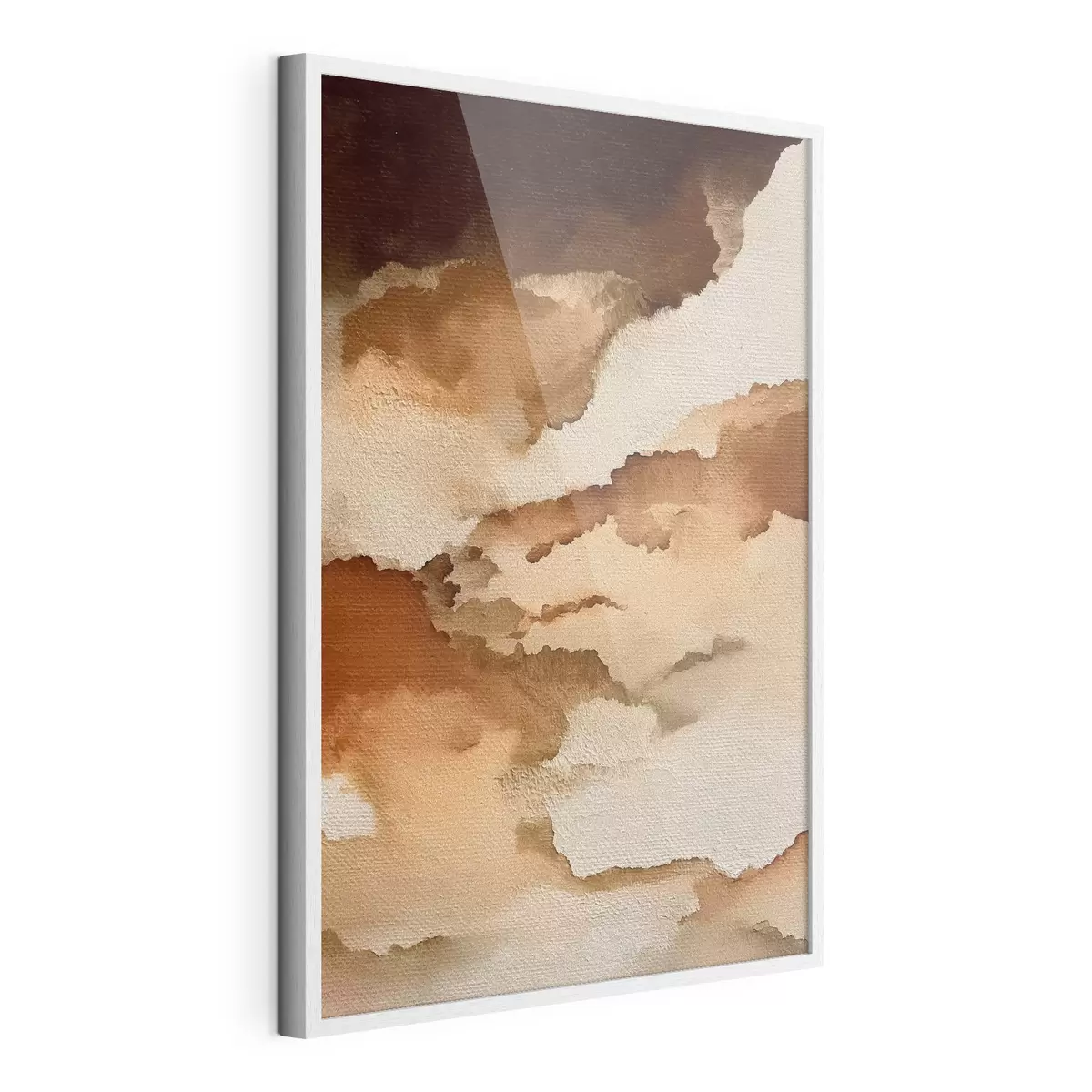 Poster Composición abstracta en capas de acuarela f48070