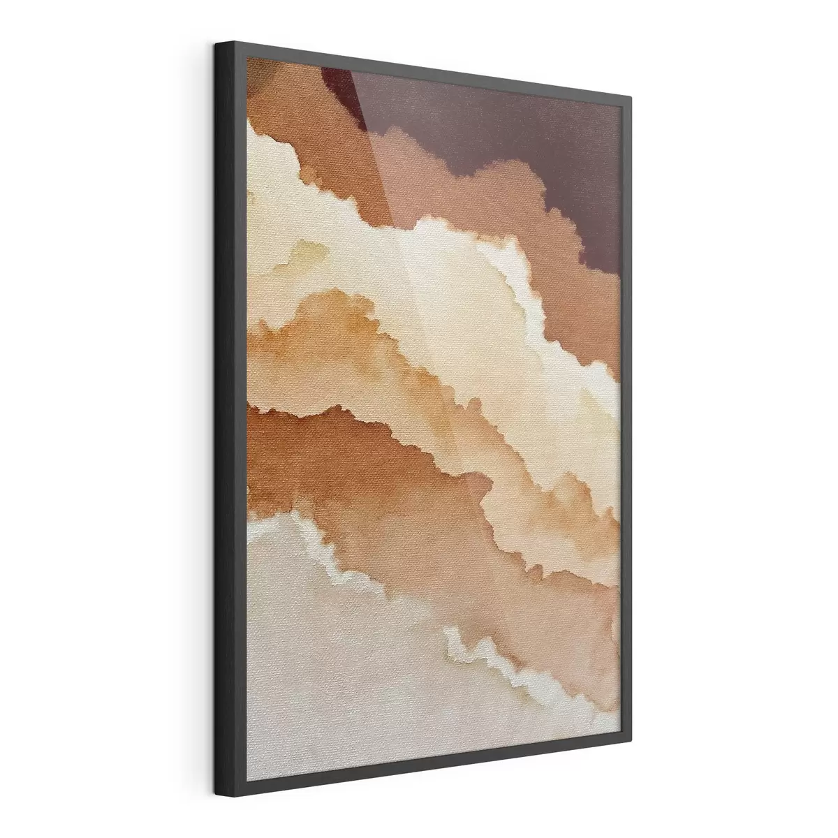 Poster Composición abstracta en capas de acuarela f48071