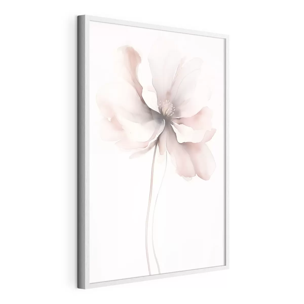 Poster delicada flor en acuarela f48073
