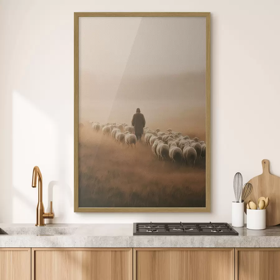 murales de pared Lento camino a casa f48077