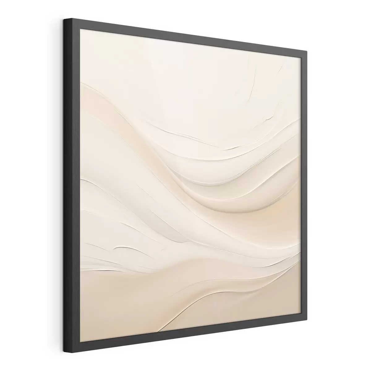 Poster Patrón de ondas mínimas en tonos claros f48097
