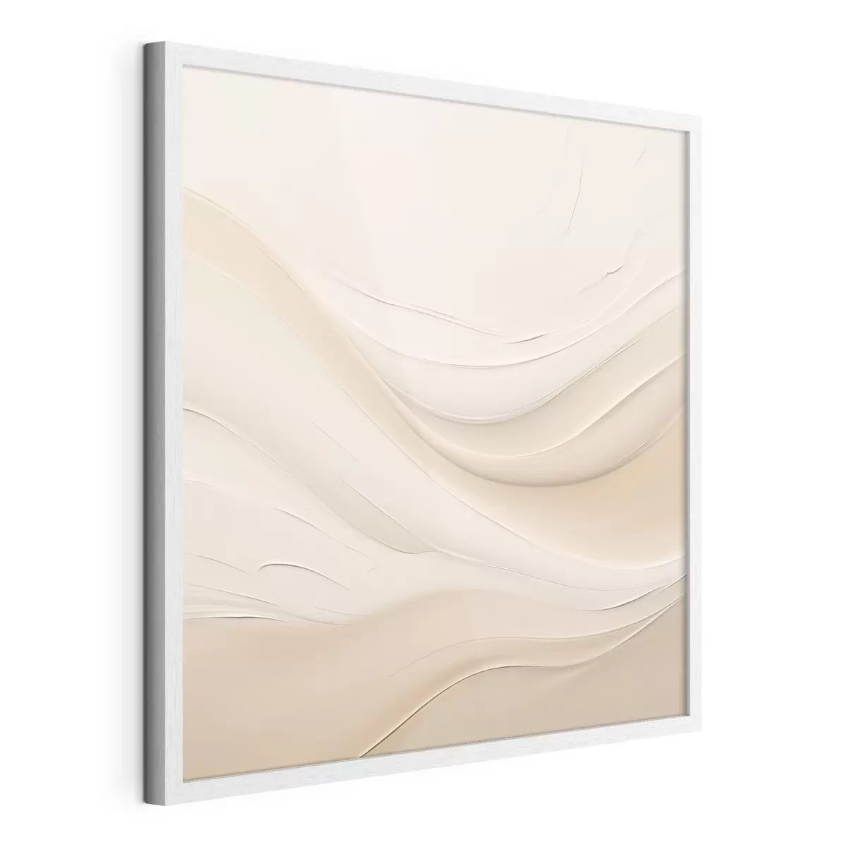 Poster Patrón de ondas mínimas en tonos claros f48097